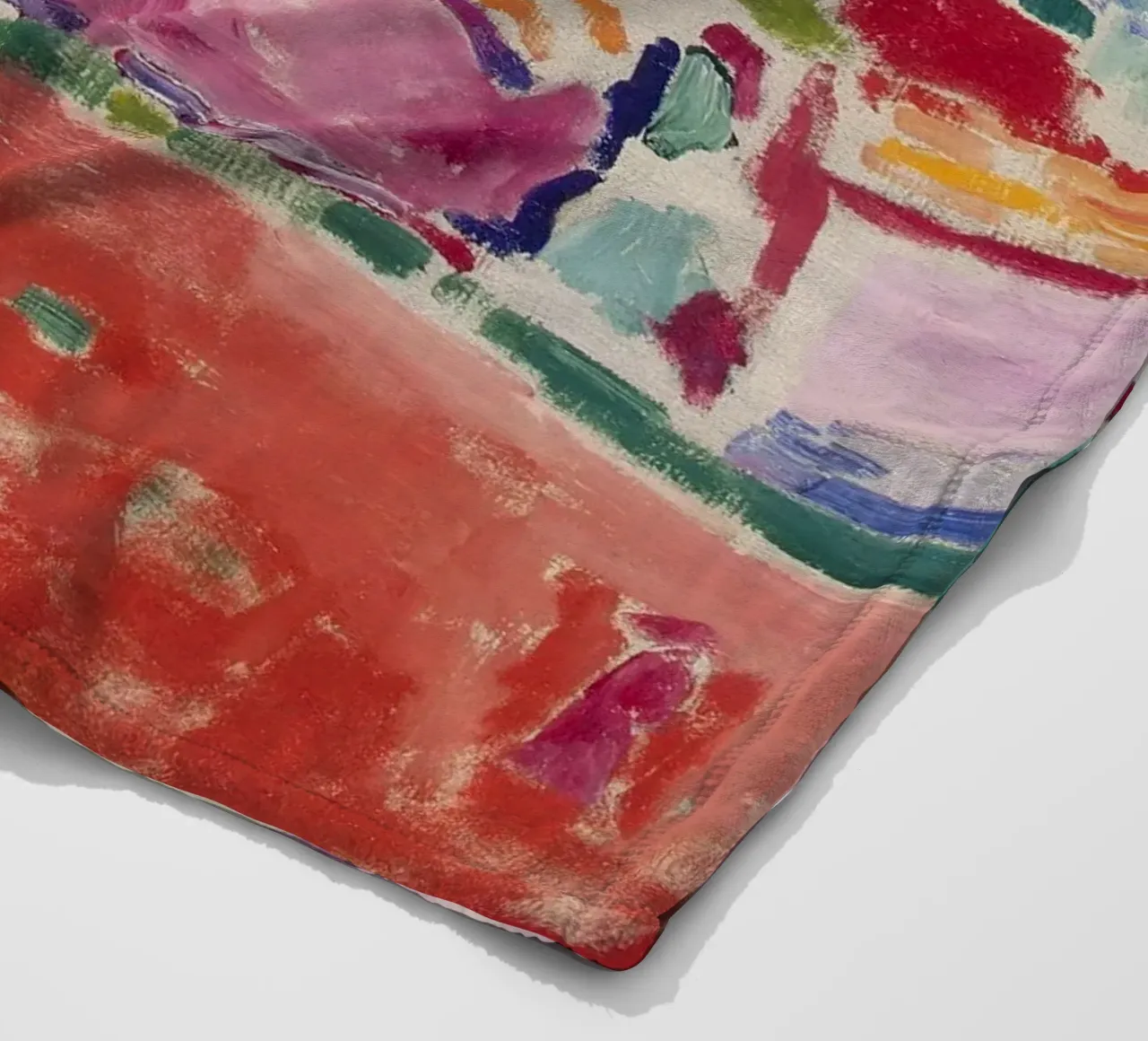 View Of Collioure coperta in pile da robertmotoiart