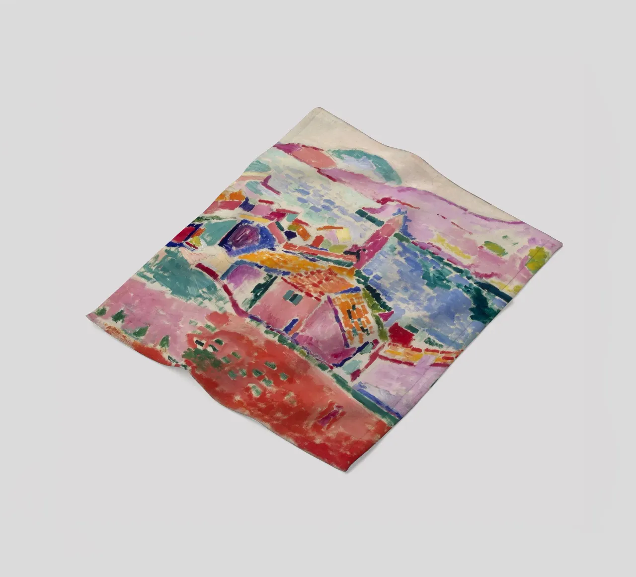 View Of Collioure coperta in pile da robertmotoiart