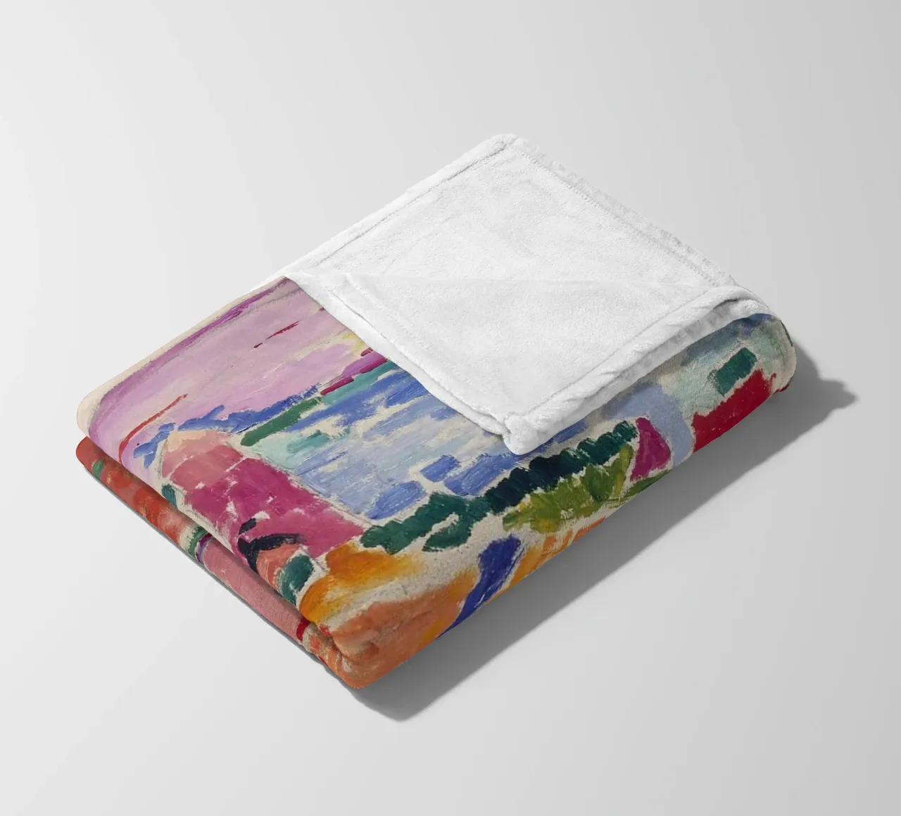 View Of Collioure coperta in pile da robertmotoiart