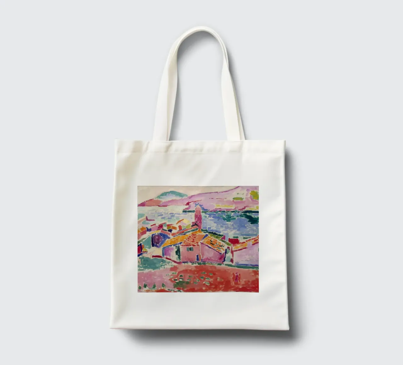 View Of Collioure borsa in juta da robertmotoiart