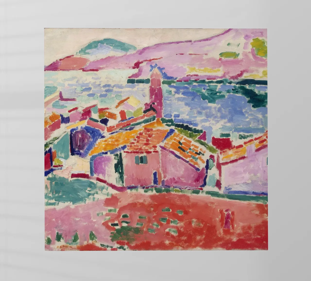 View Of Collioure pellicola backlit da robertmotoiart