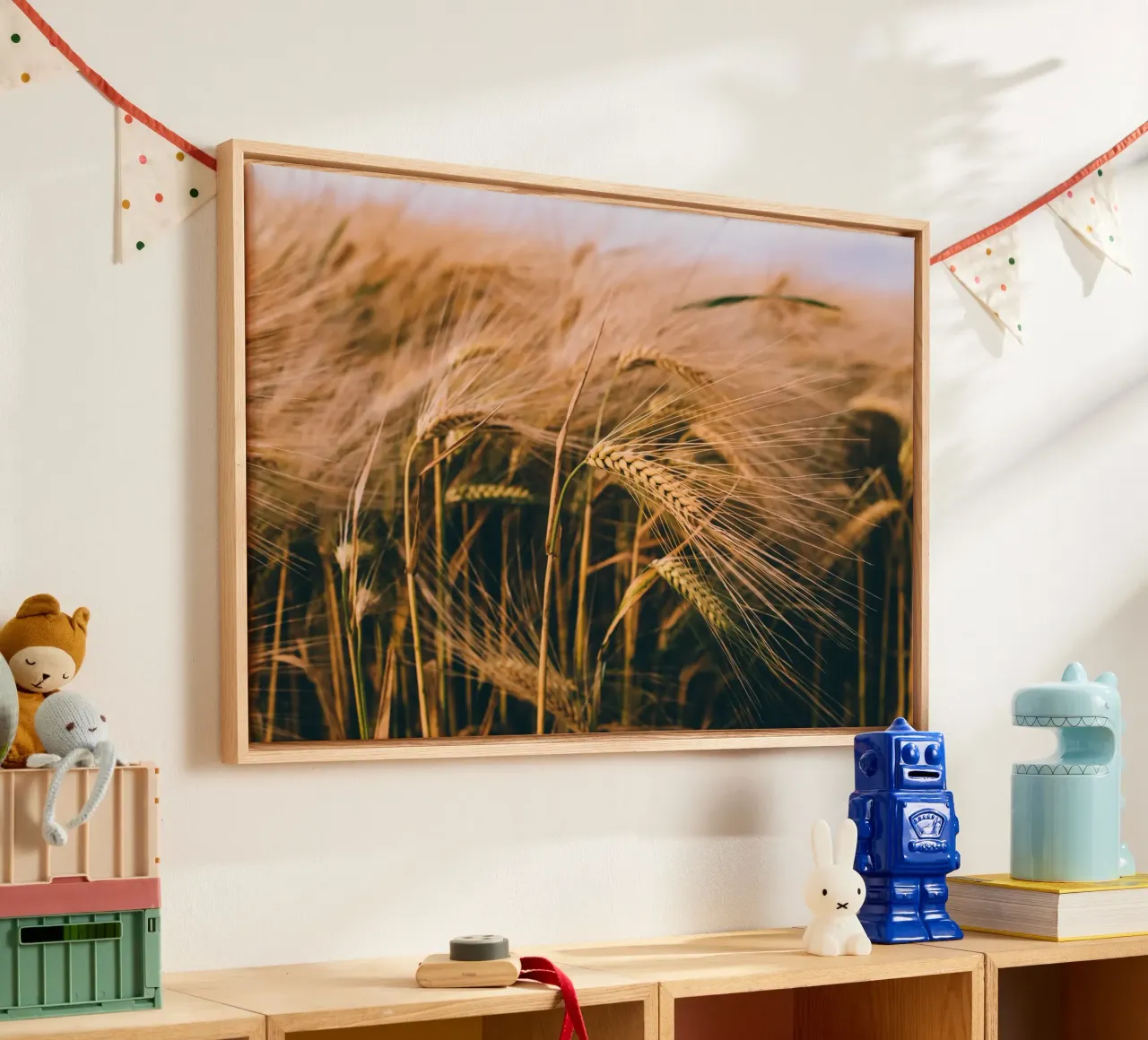 Field of Stillness canvas by StillVibe Home