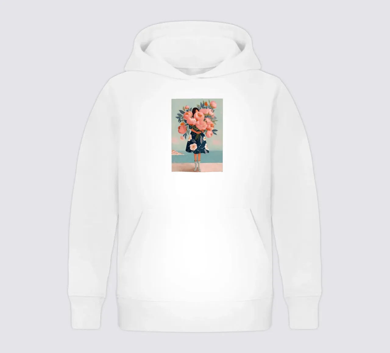She Carried More Than the World Could Name sudadera con capucha para niño de Clara August
