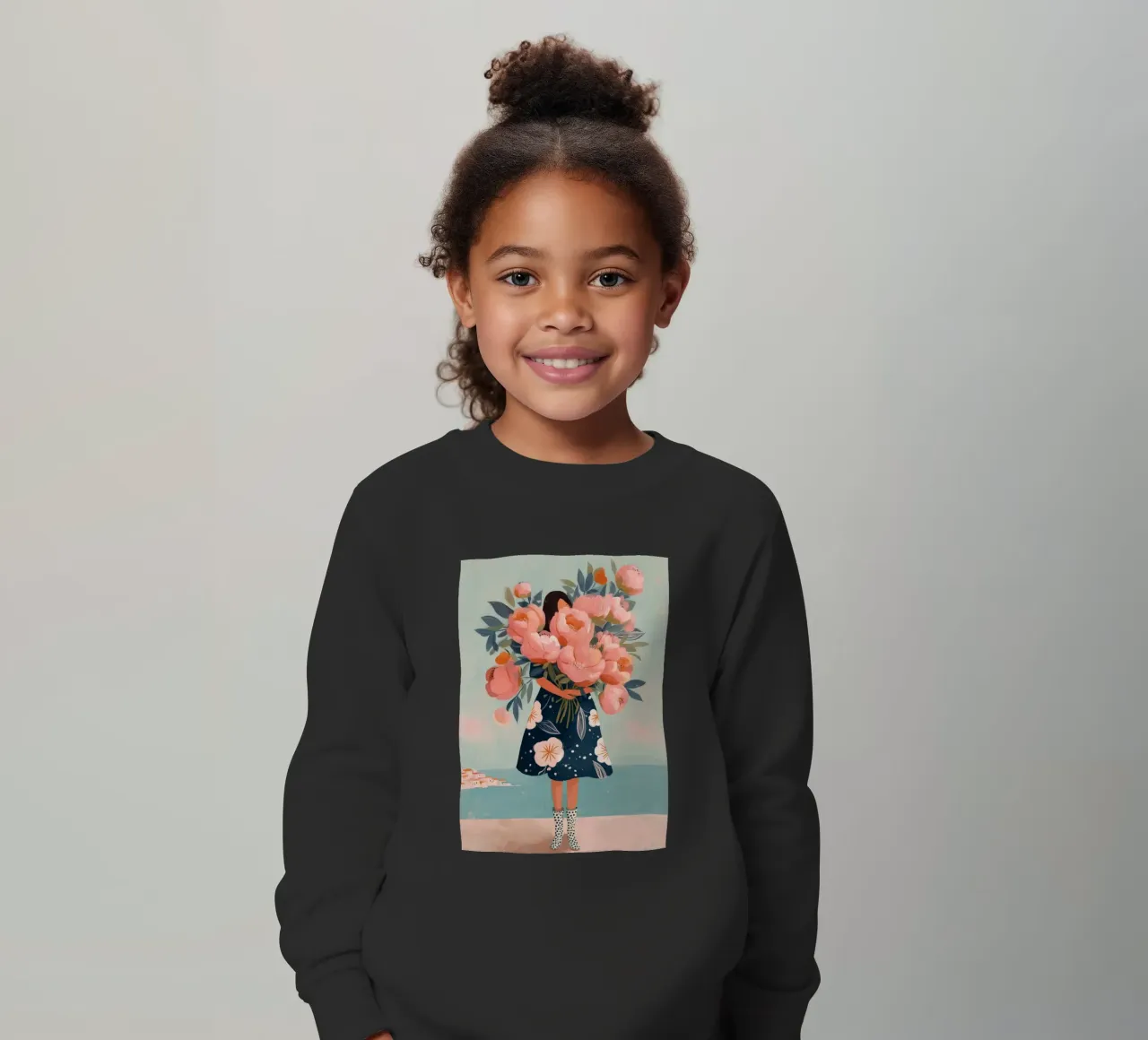 She Carried More Than the World Could Name felpa bambino da Clara August