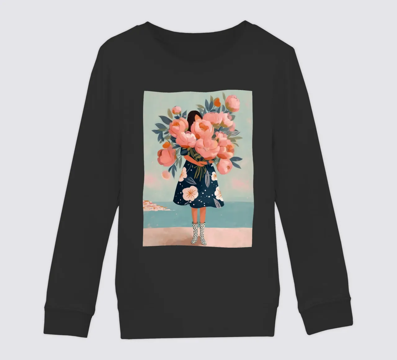 She Carried More Than the World Could Name felpa bambino da Clara August