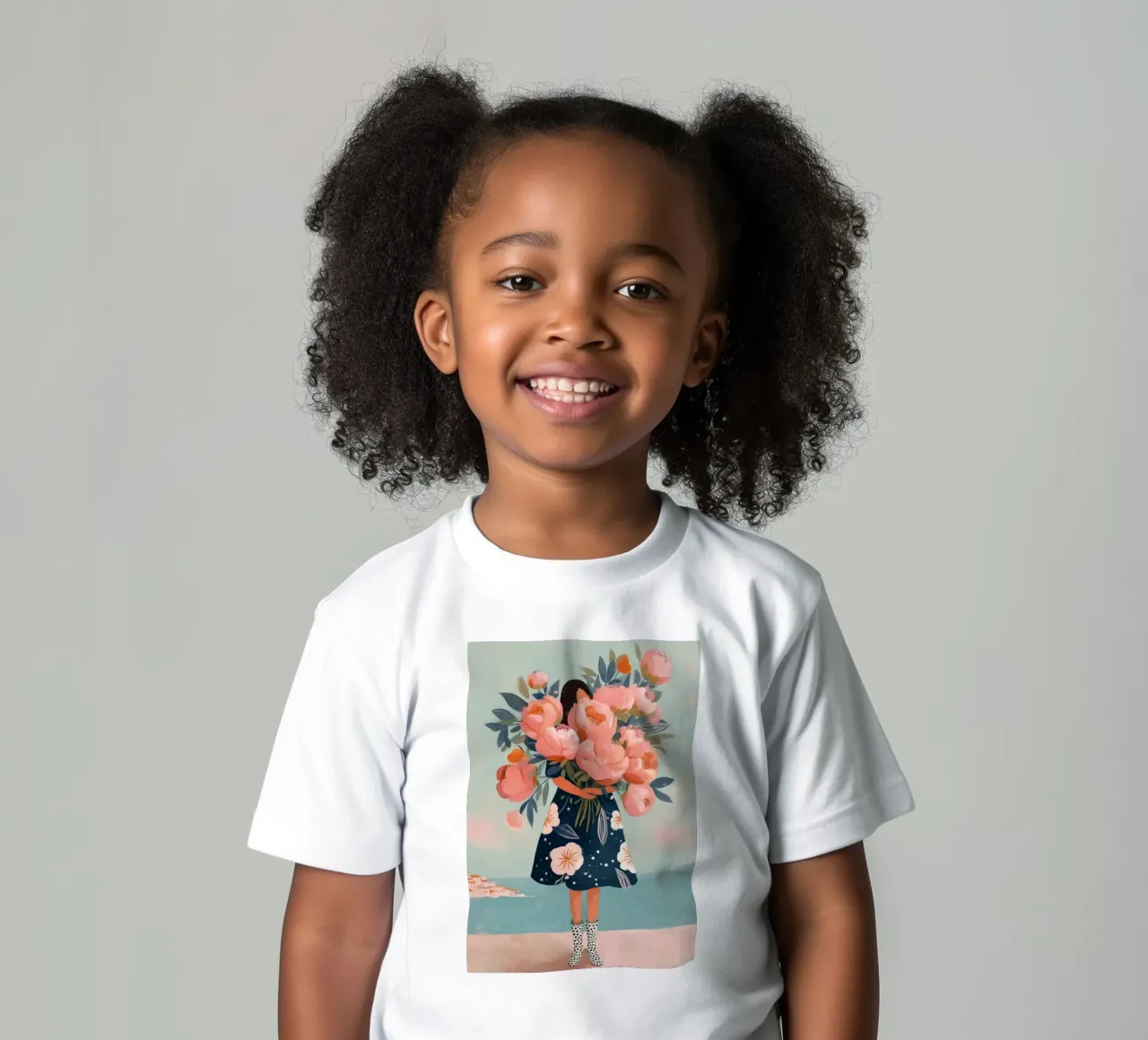 She Carried More Than the World Could Name t-shirt bambini da Clara August
