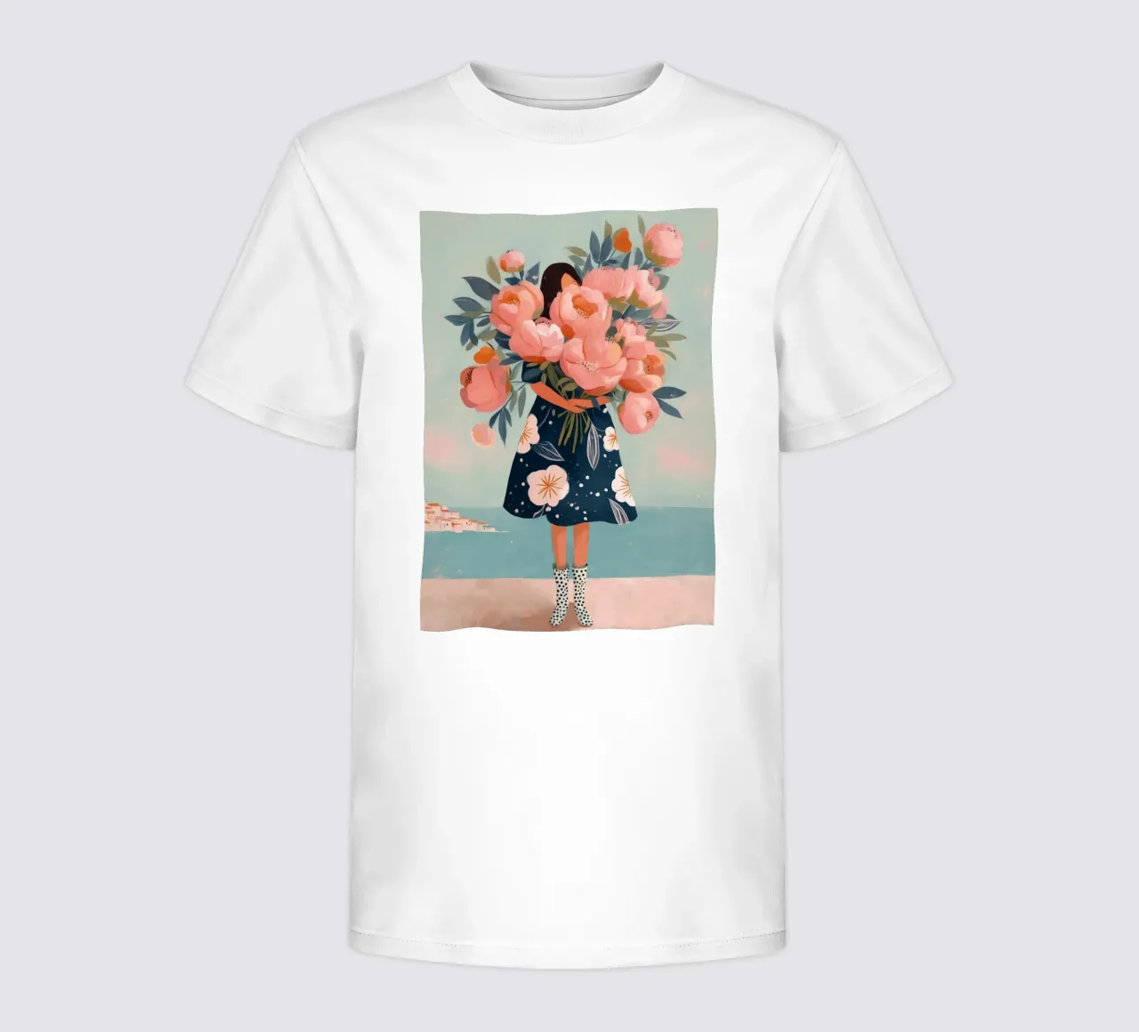 She Carried More Than the World Could Name t-shirt bambini da Clara August