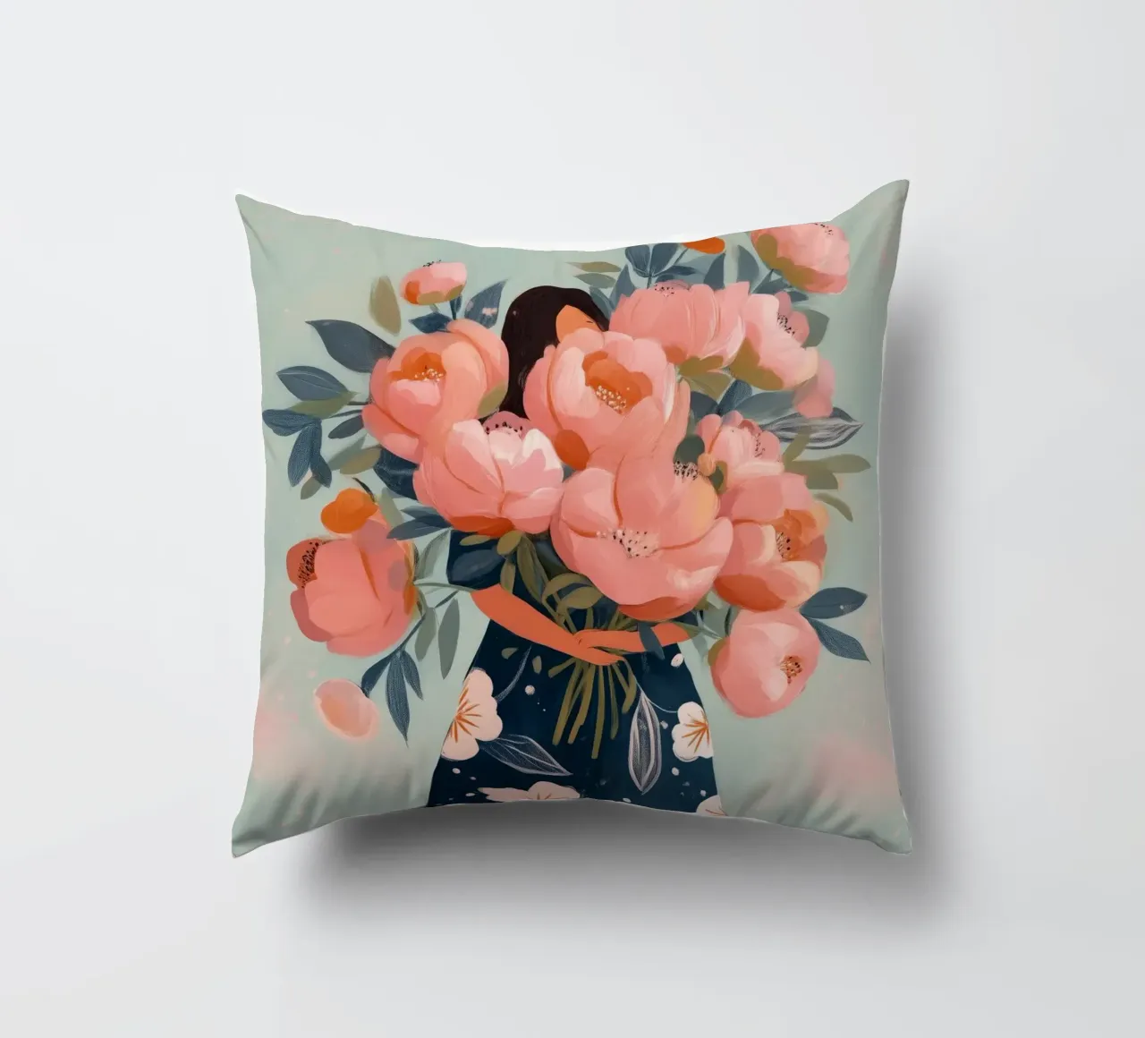 She Carried More Than the World Could Name cuscino da Clara August