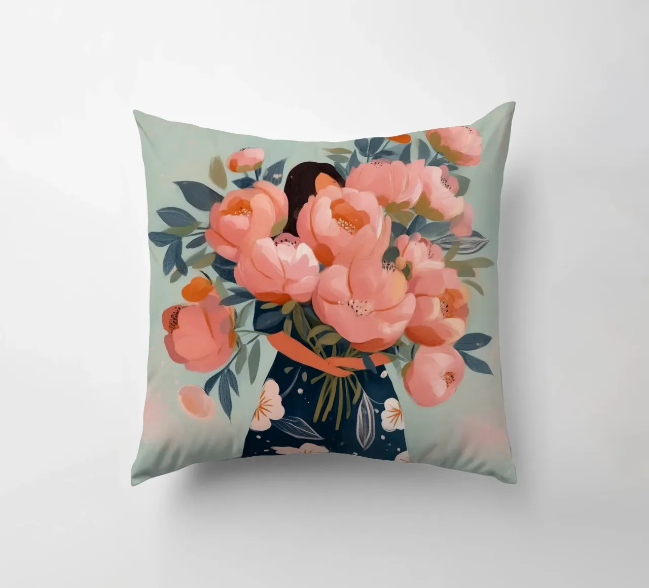 She Carried More Than the World Could Name cuscino da Clara August