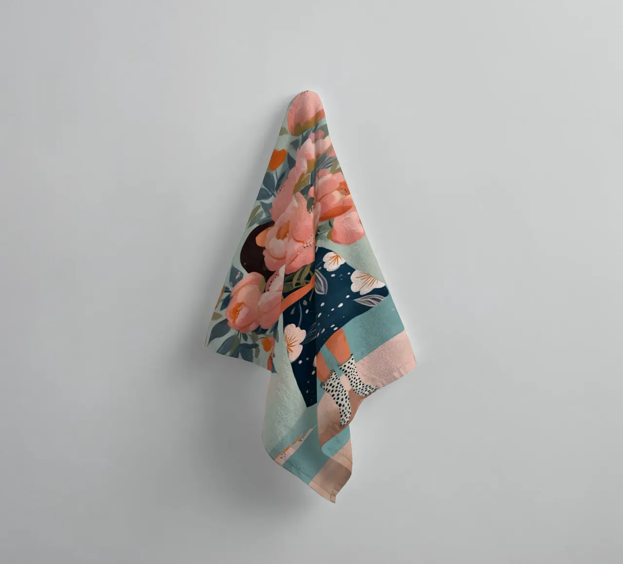 She Carried More Than the World Could Name asciugamano da bagno da Clara August