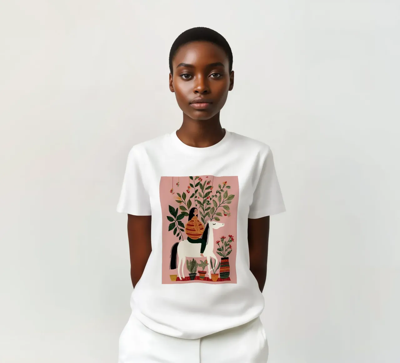 Botanical Journey t-shirt da Clara August