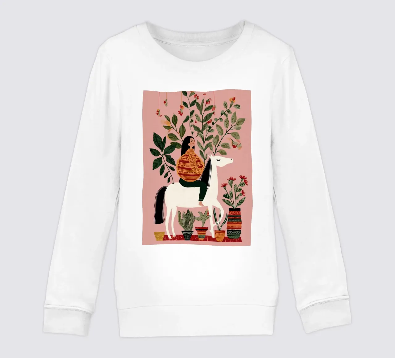 Botanical Journey felpa bambino da Clara August