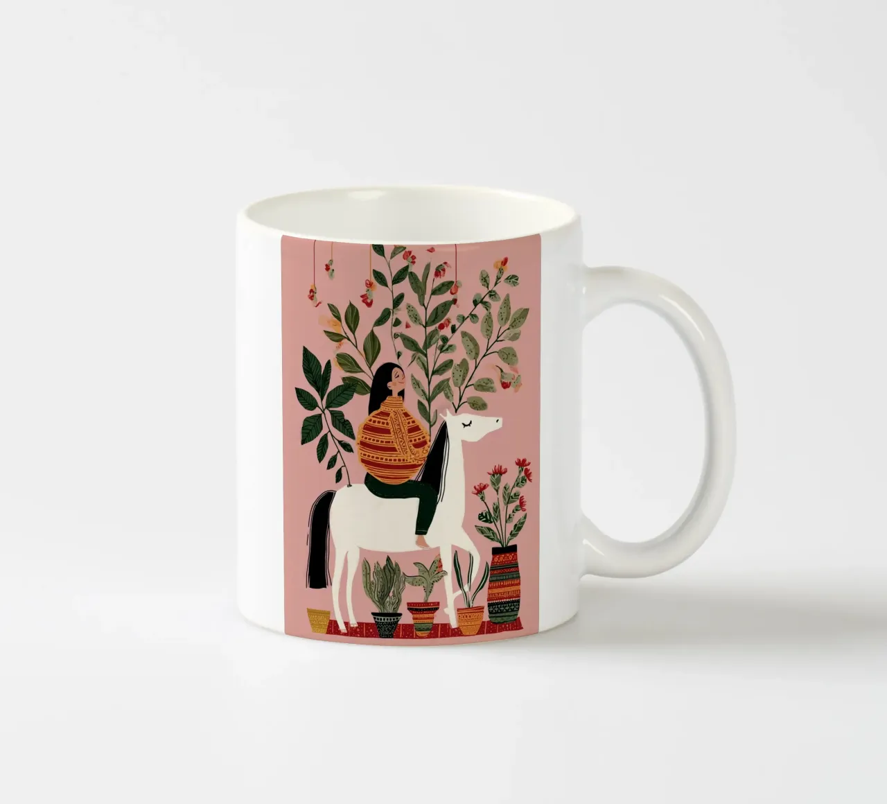 Botanical Journey tazza in ceramica da Clara August