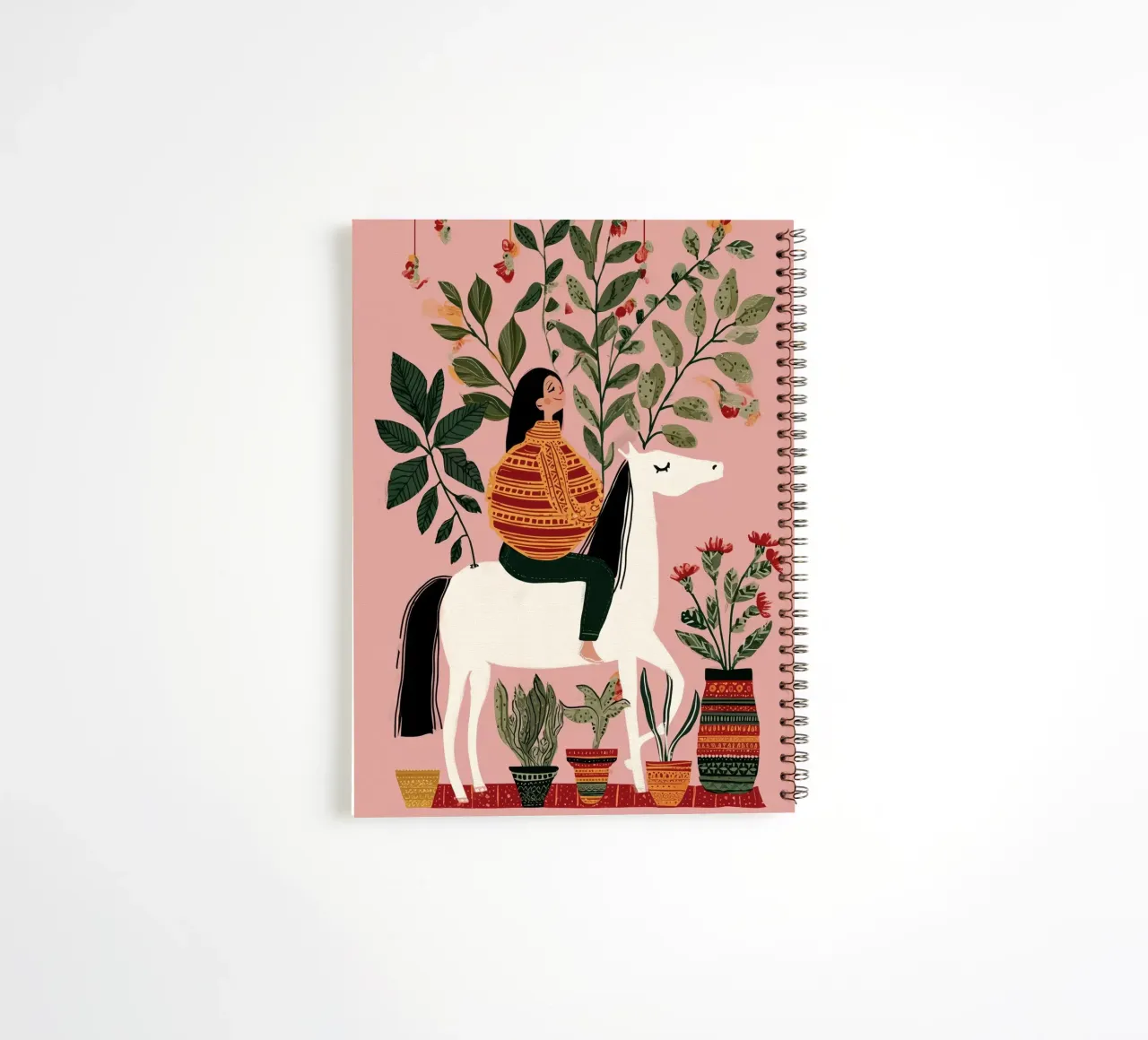 Botanical Journey spiral notebook by Clara August