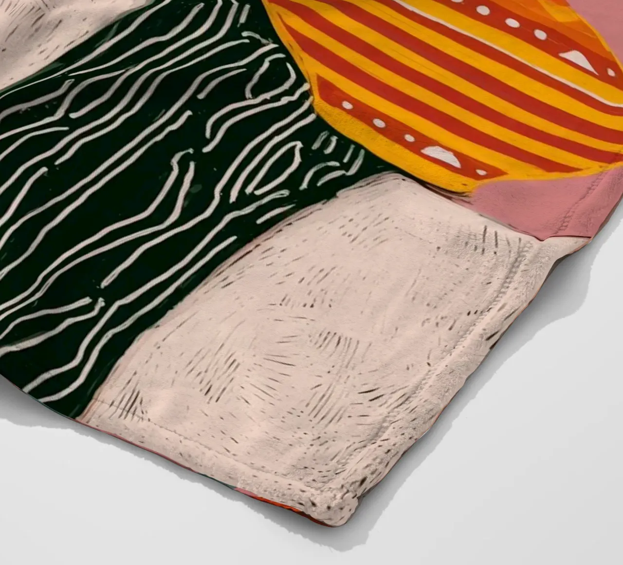Not all who wander are lost coperta in pile da Clara August