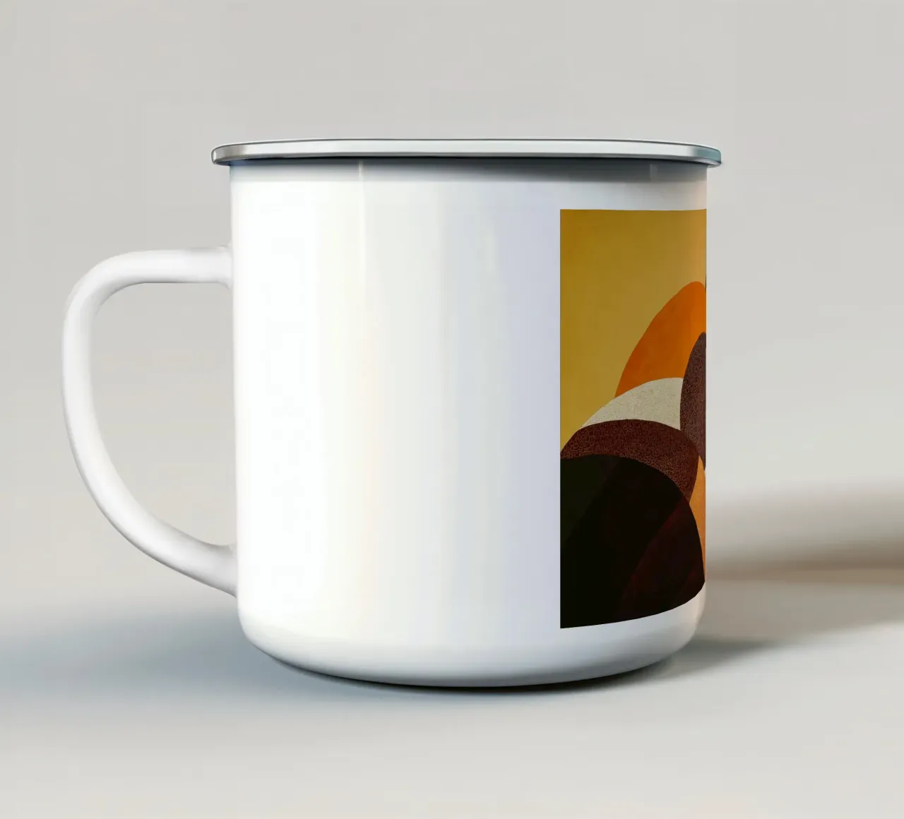Afrika astratto tazza in smalto da Pictura