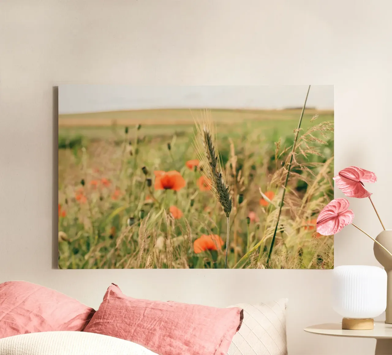 Campo di quiete tela con Cornice a cassetta da StillVibe Home