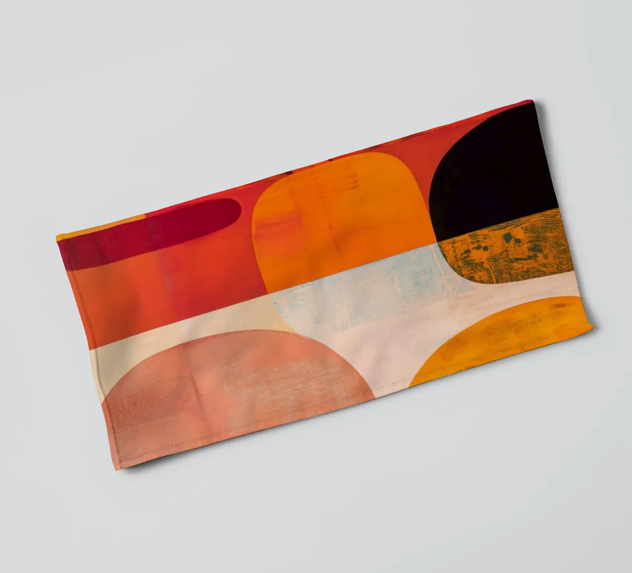 Abstract Afrika towel by Pictura