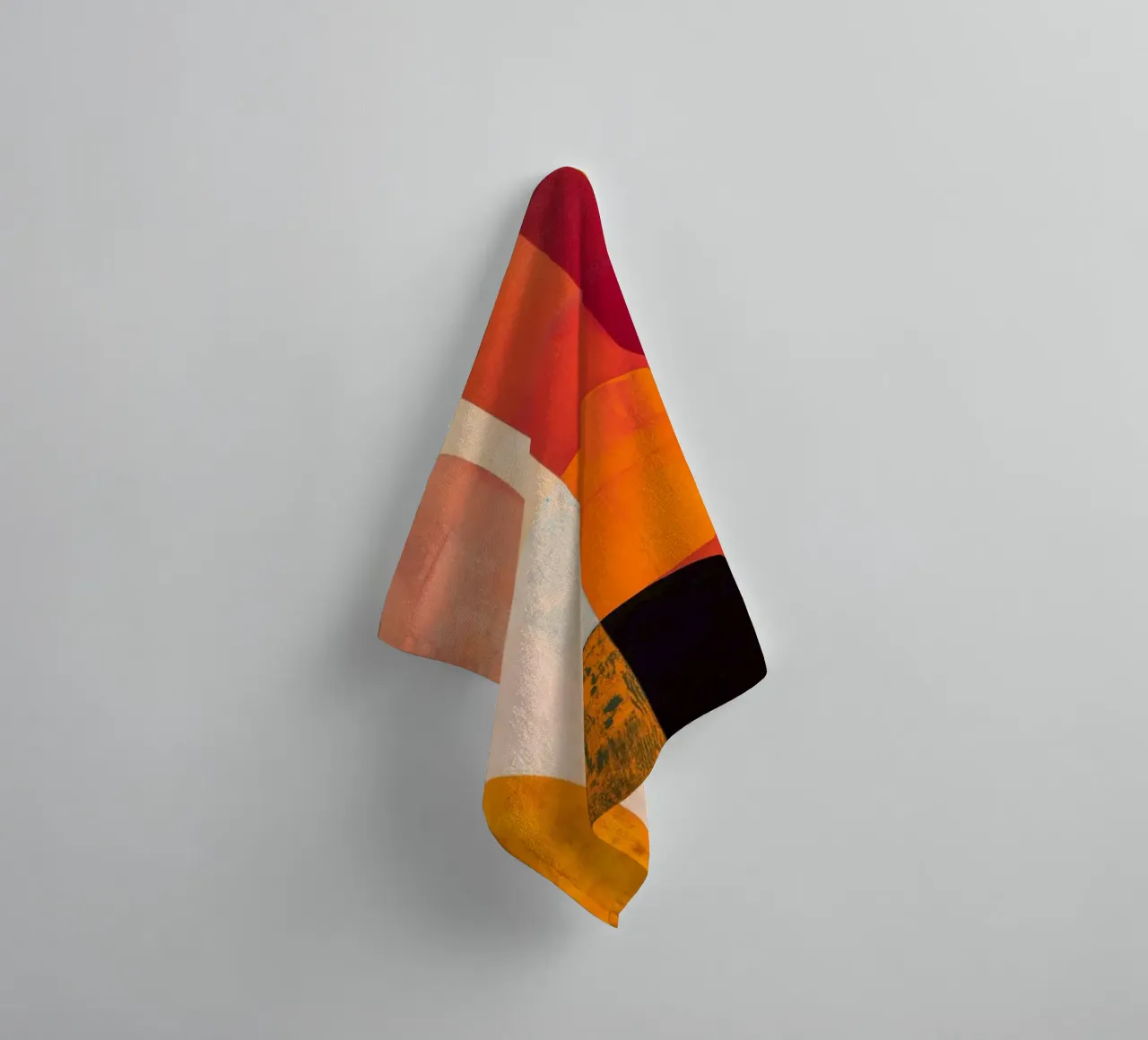 Abstract Afrika towel by Pictura