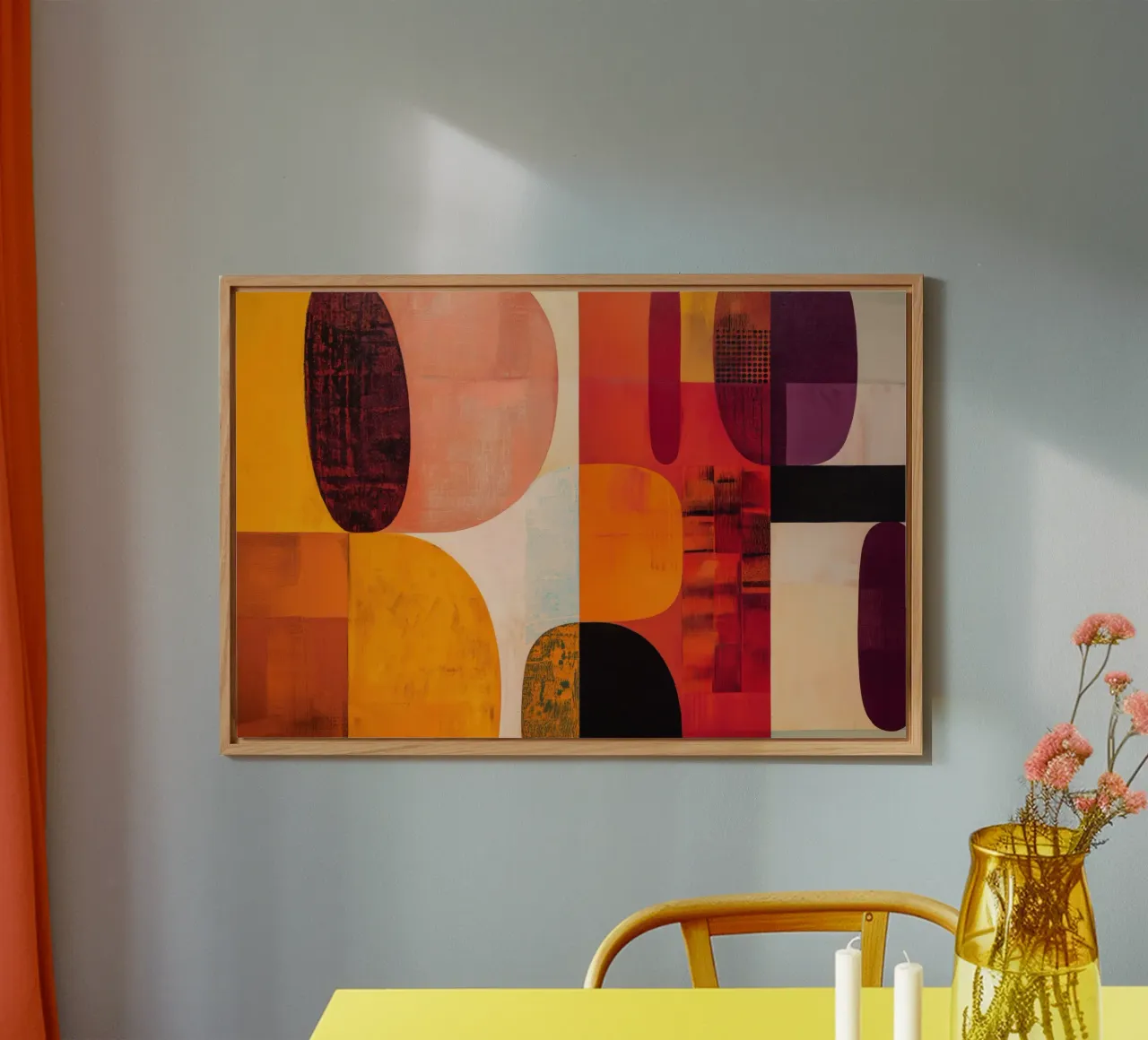 Abstract Afrika forex plate by Pictura