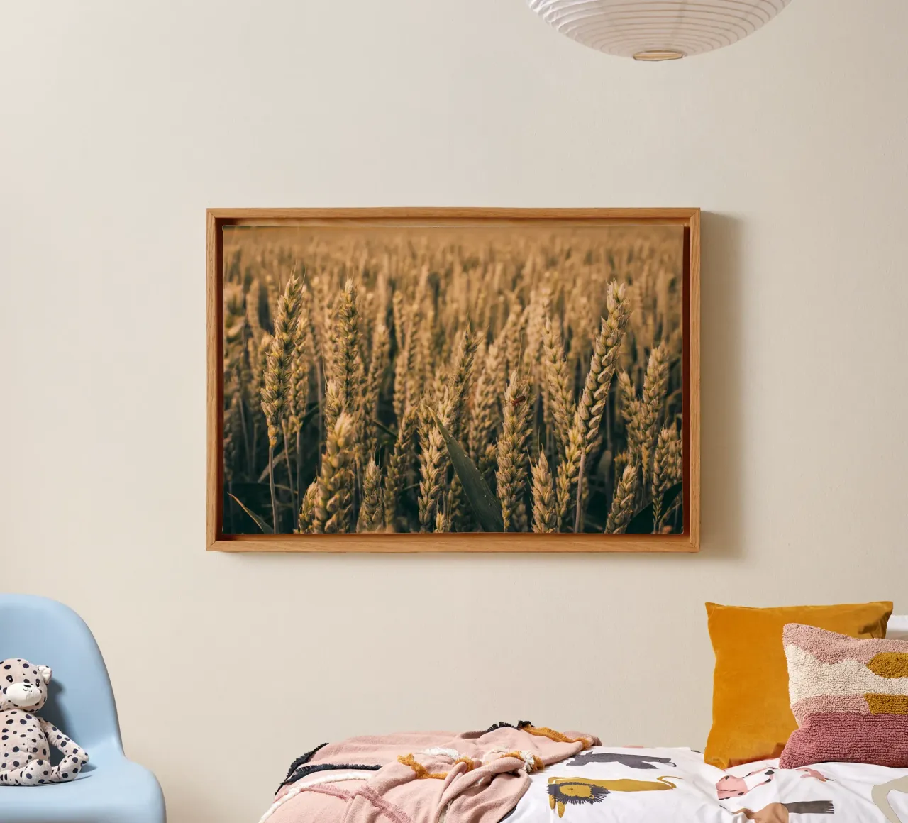 Feld der Stille Leinwand von StillVibe Home