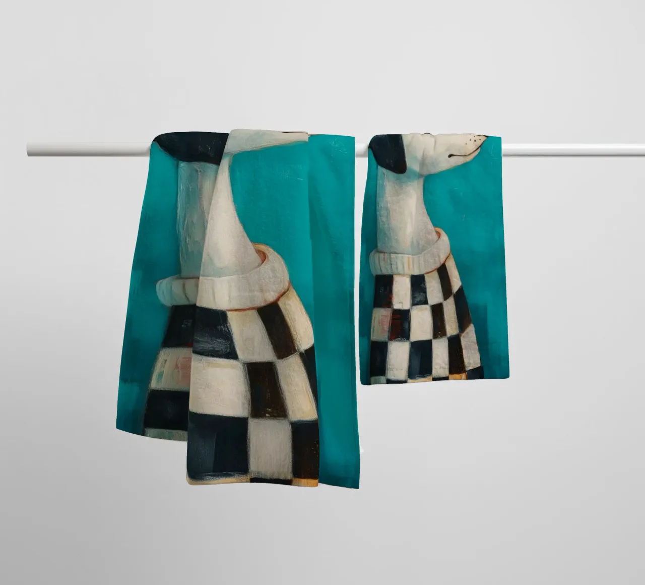 This Must Be the Place towel by Clara August