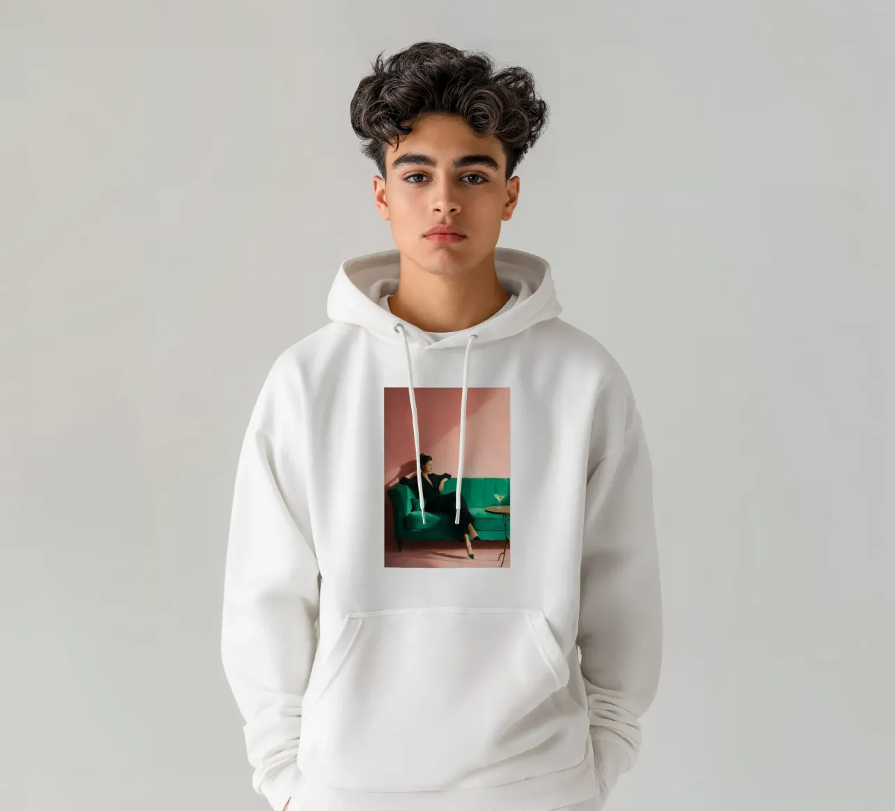 Velvet Pause I felpa con cappuccio da Clara August