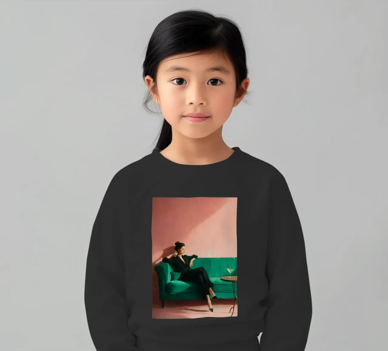 Velvet Pause I felpa bambino da Clara August