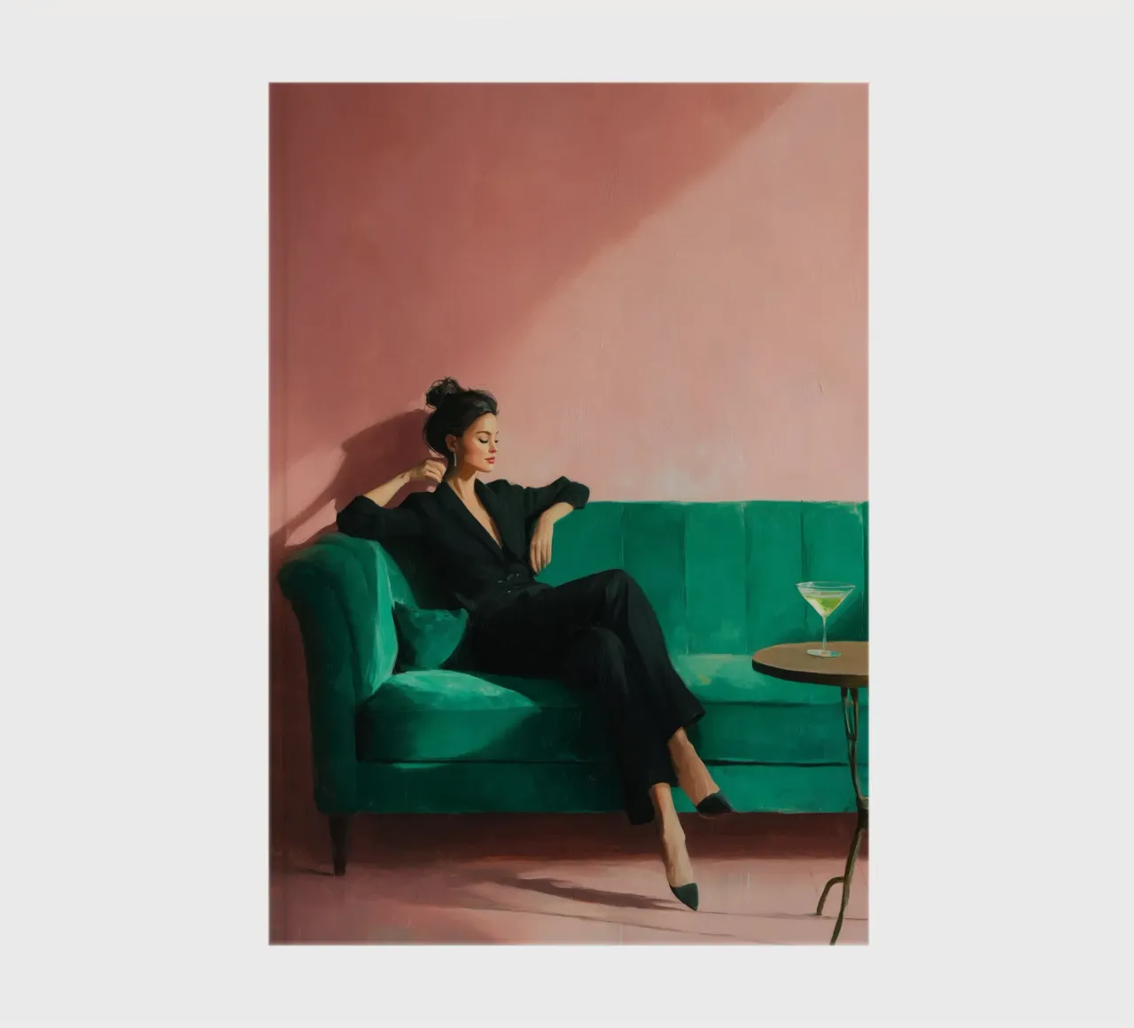 Velvet Pause I notebook by Clara August