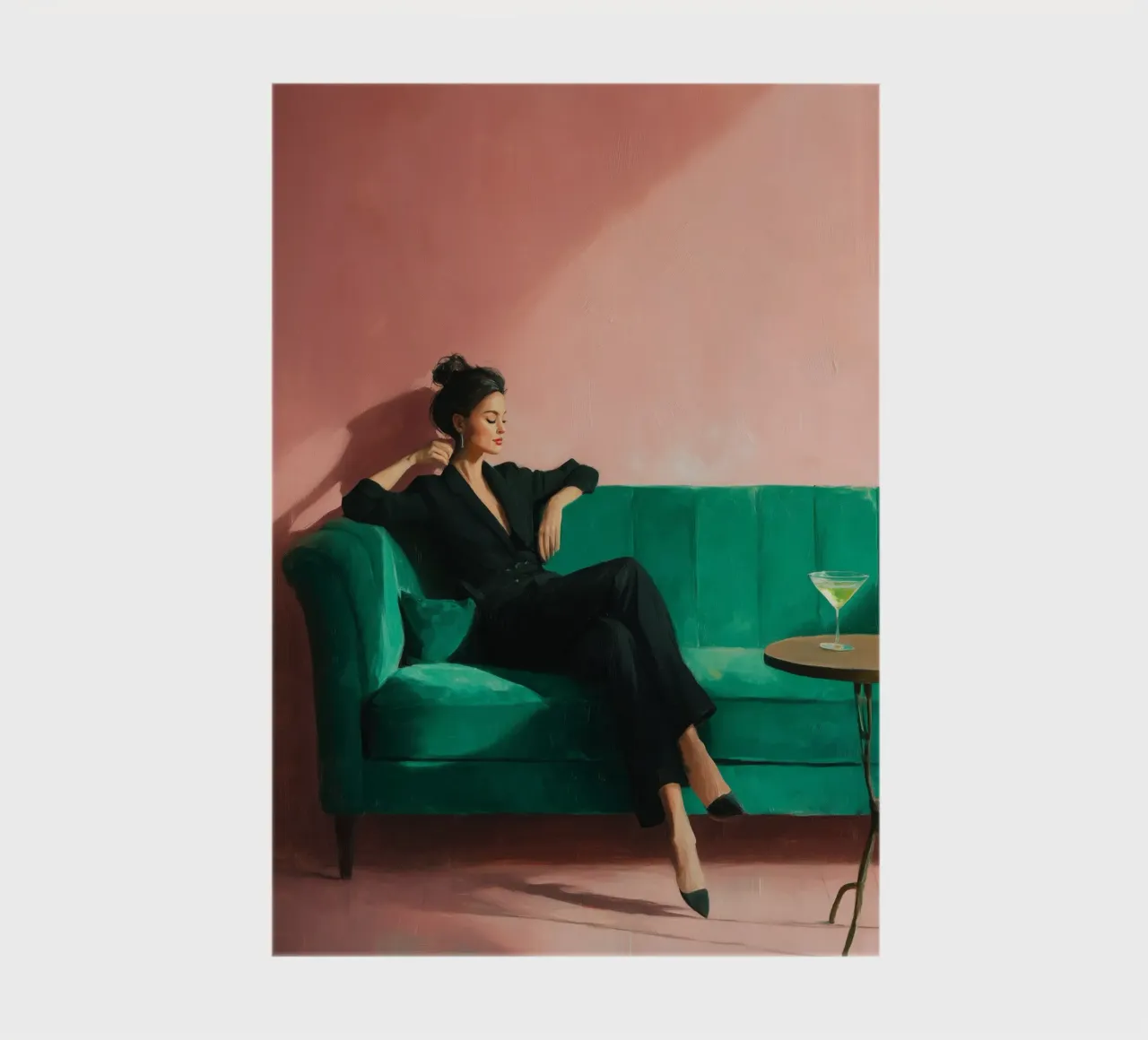 Velvet Pause I notebook by Clara August