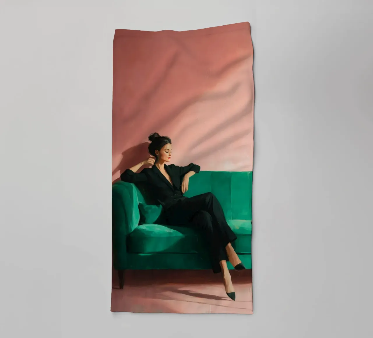 Velvet Pause I asciugamano da bagno da Clara August