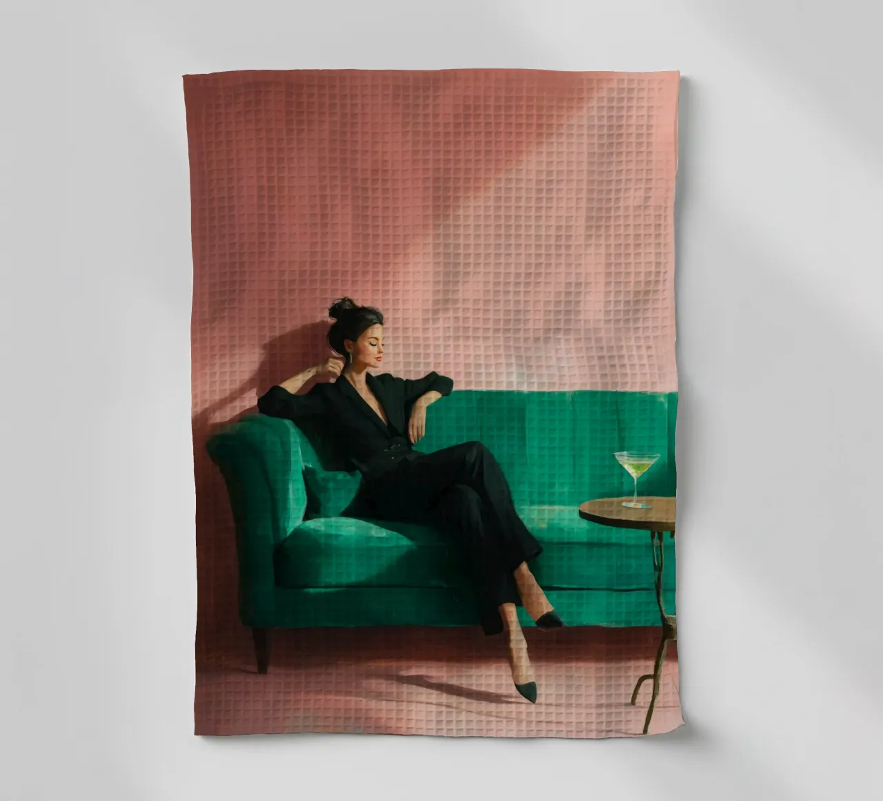 Velvet Pause I canovaccio da cucina da Clara August