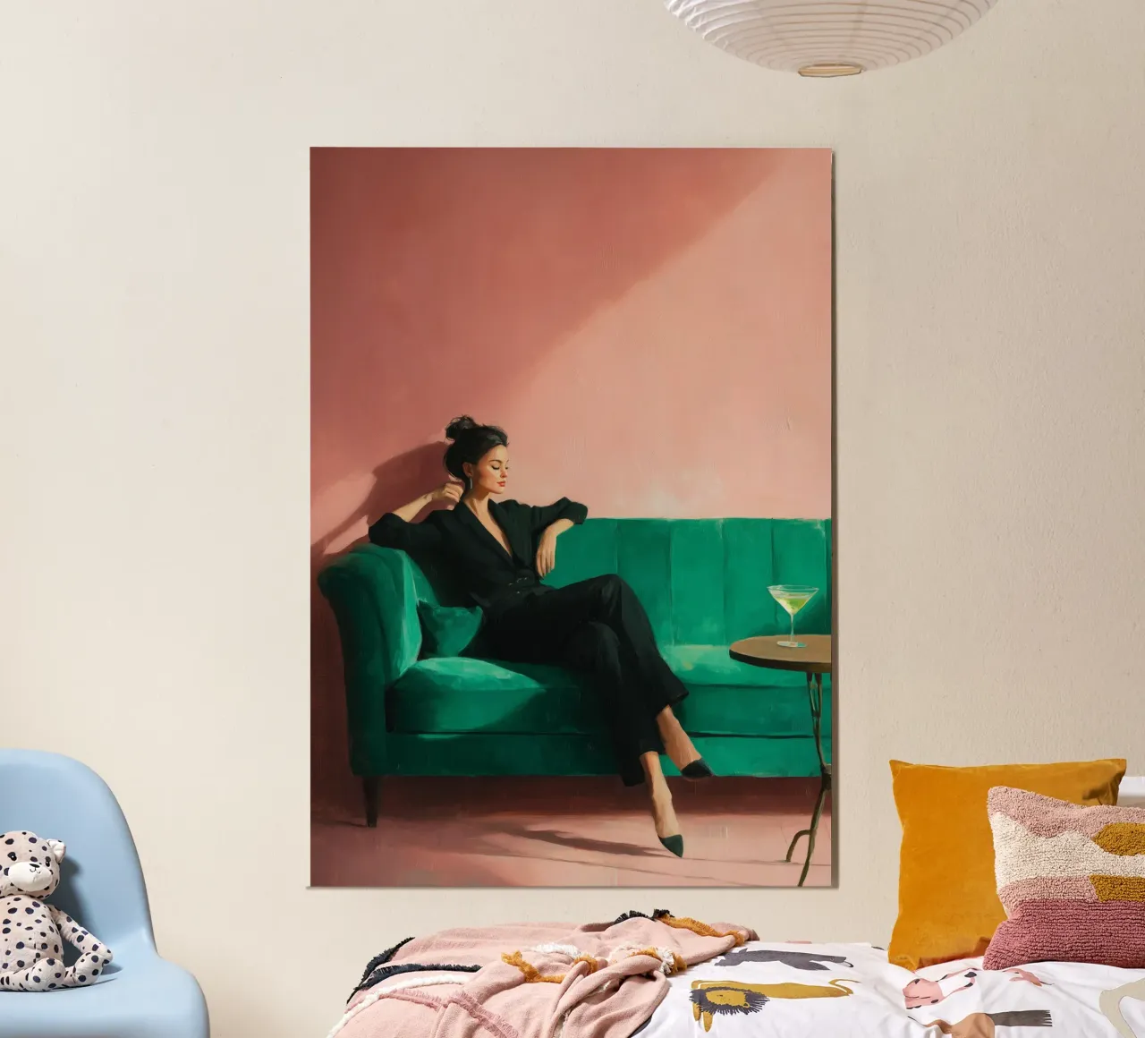 Velvet Pause I alluminio dibond da Clara August
