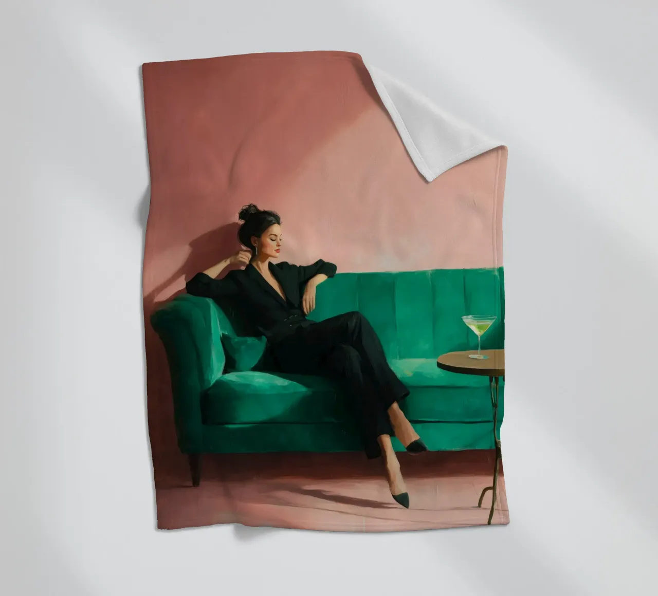 Velvet Pause I coperta in pile da Clara August