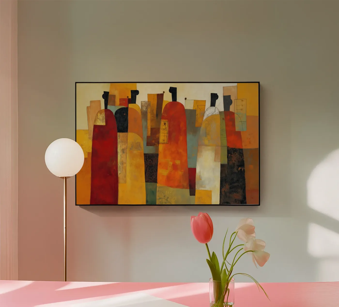 Afrika astratto plexiglass da Pictura