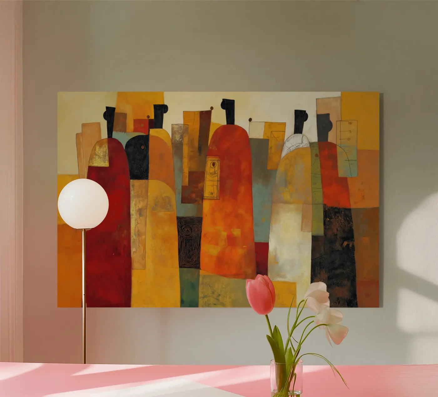 Afrika astratto plexiglass da Pictura