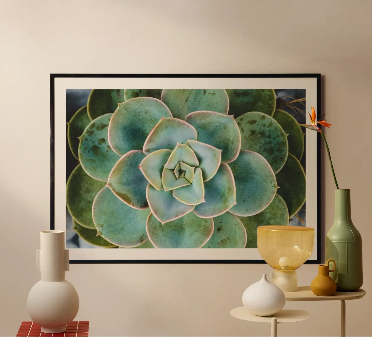 Simmetria in fiore poster da StillVibe Home