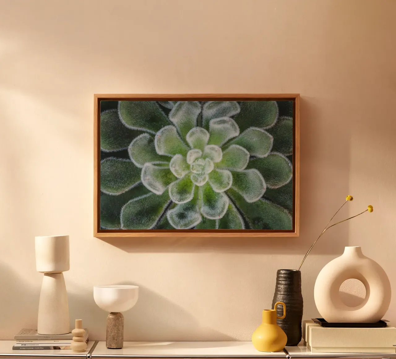 Simmetria in fiore tela da StillVibe Home