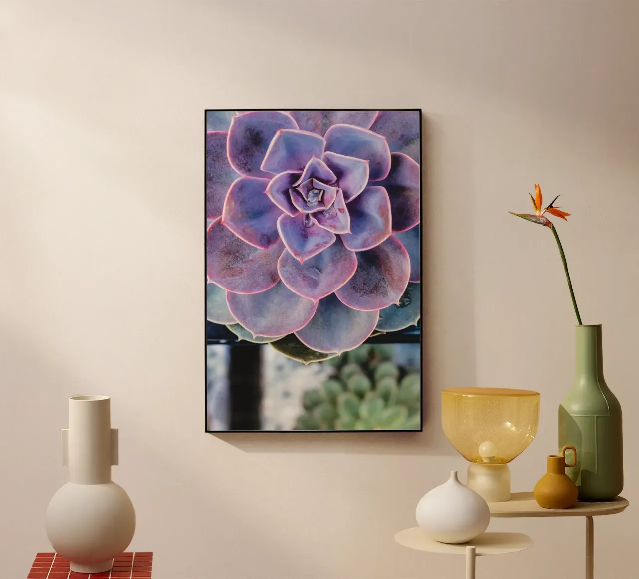 Simmetria in fiore plexiglass da StillVibe Home