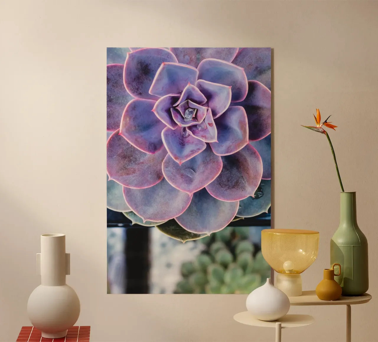 Simmetria in fiore plexiglass da StillVibe Home