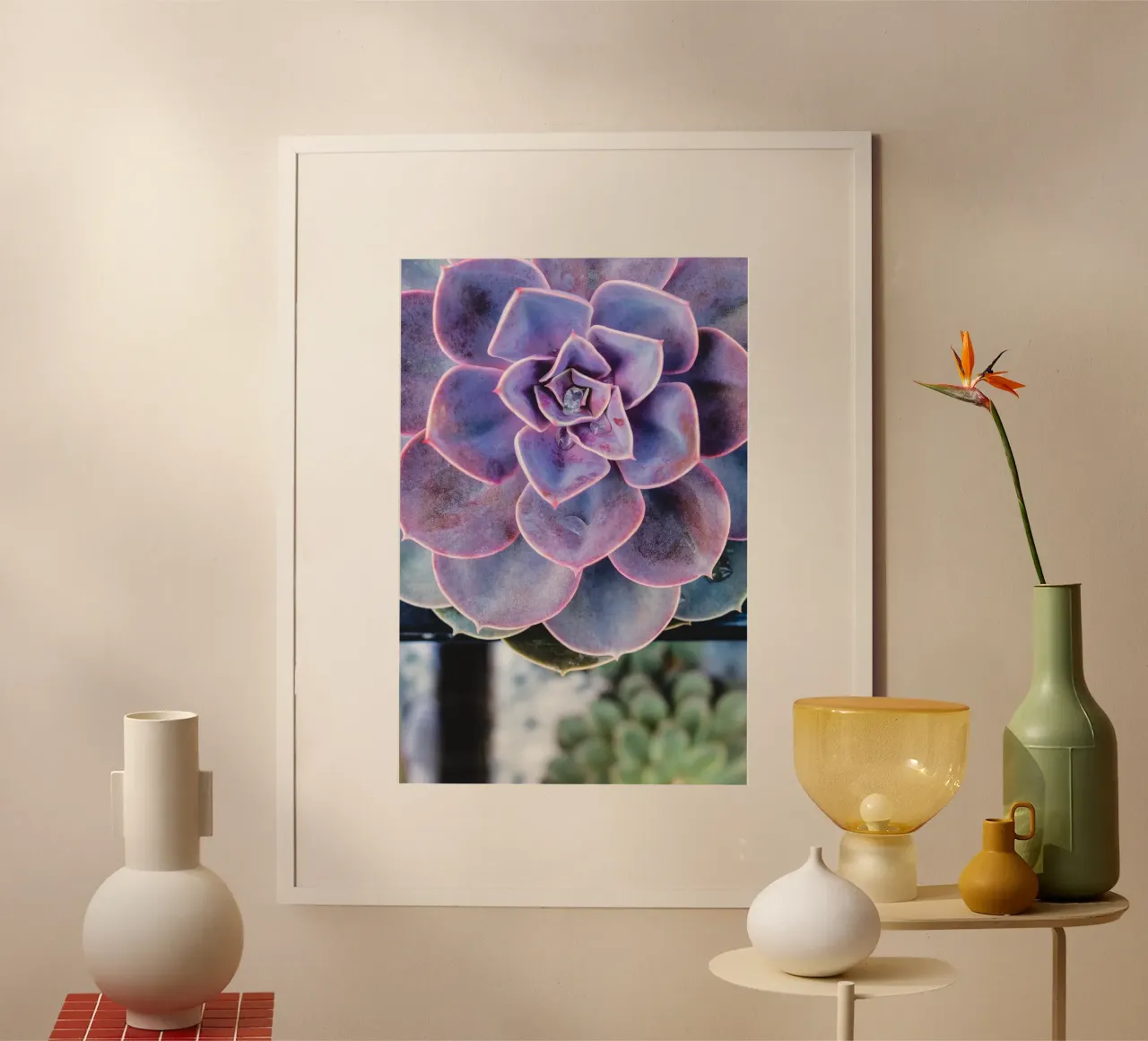 Simmetria in fiore poster da StillVibe Home