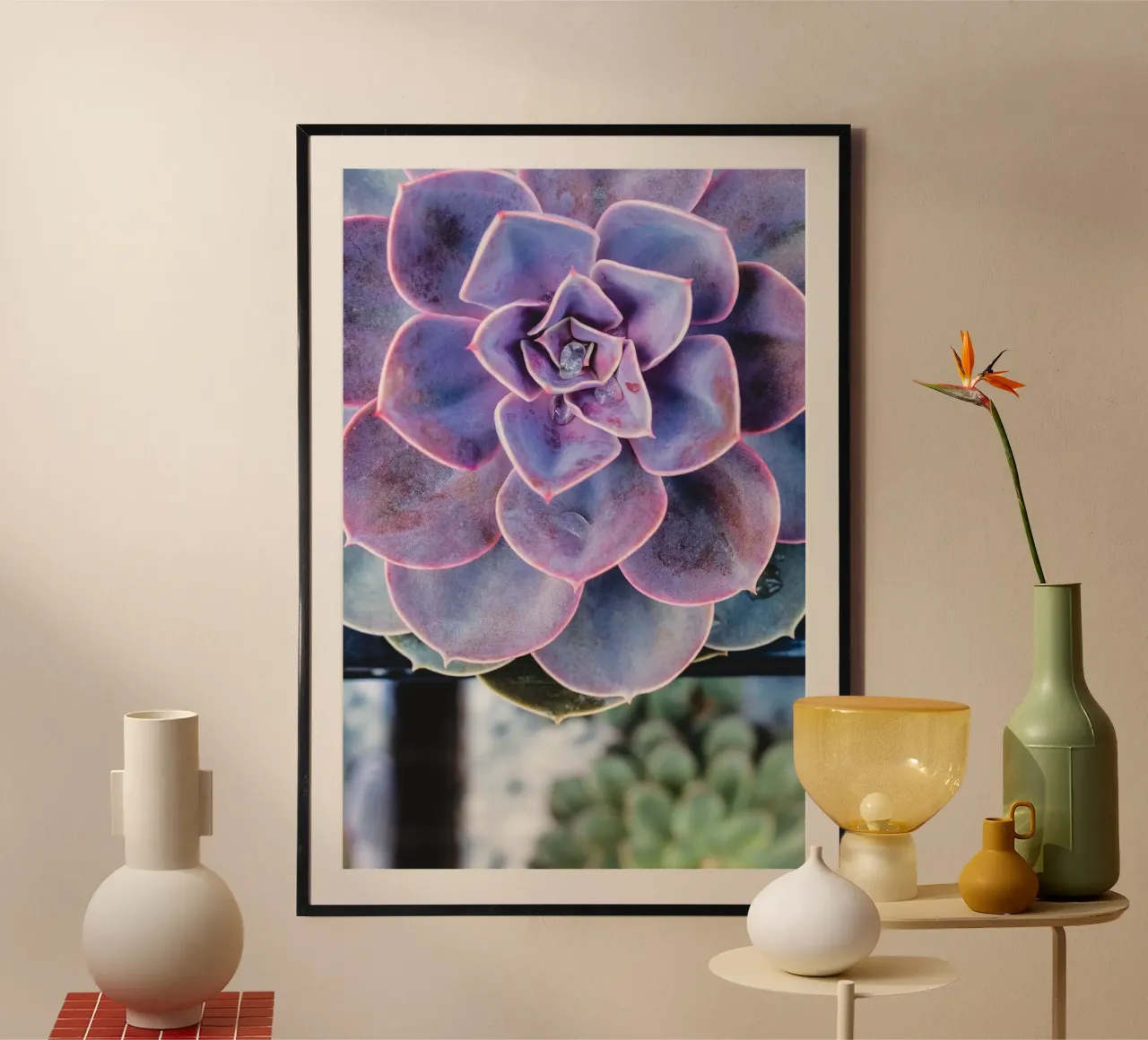 Simmetria in fiore poster da StillVibe Home