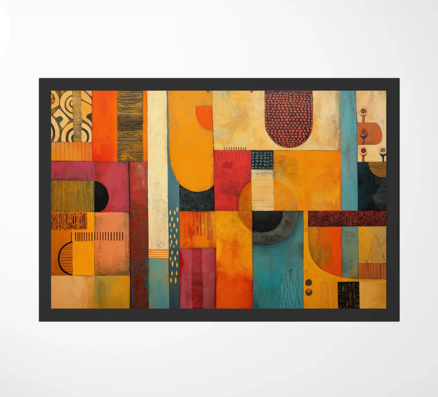 Abstract Afrika deurmat van Pictura