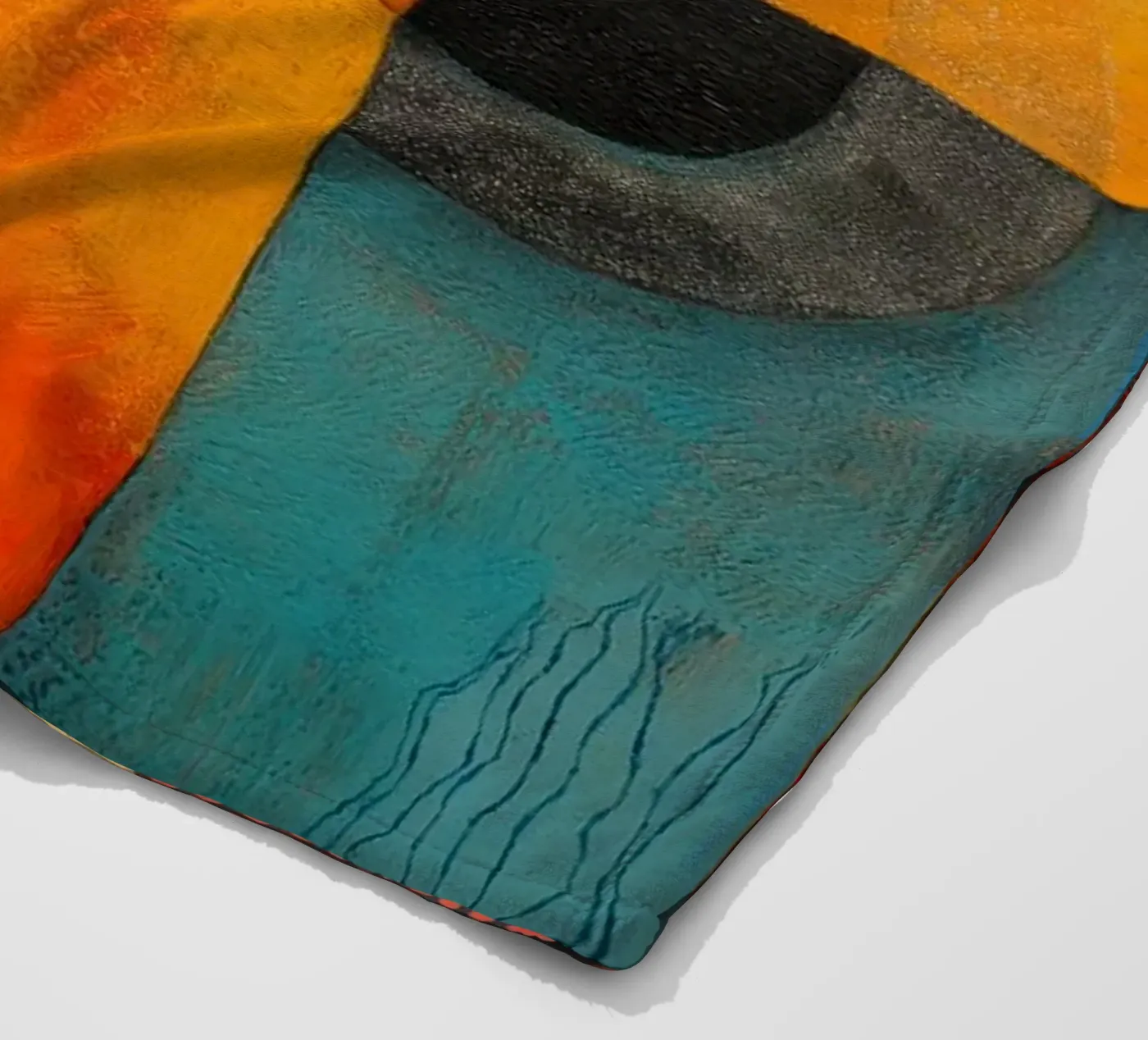 Abstract Afrika fleecedeken van Pictura