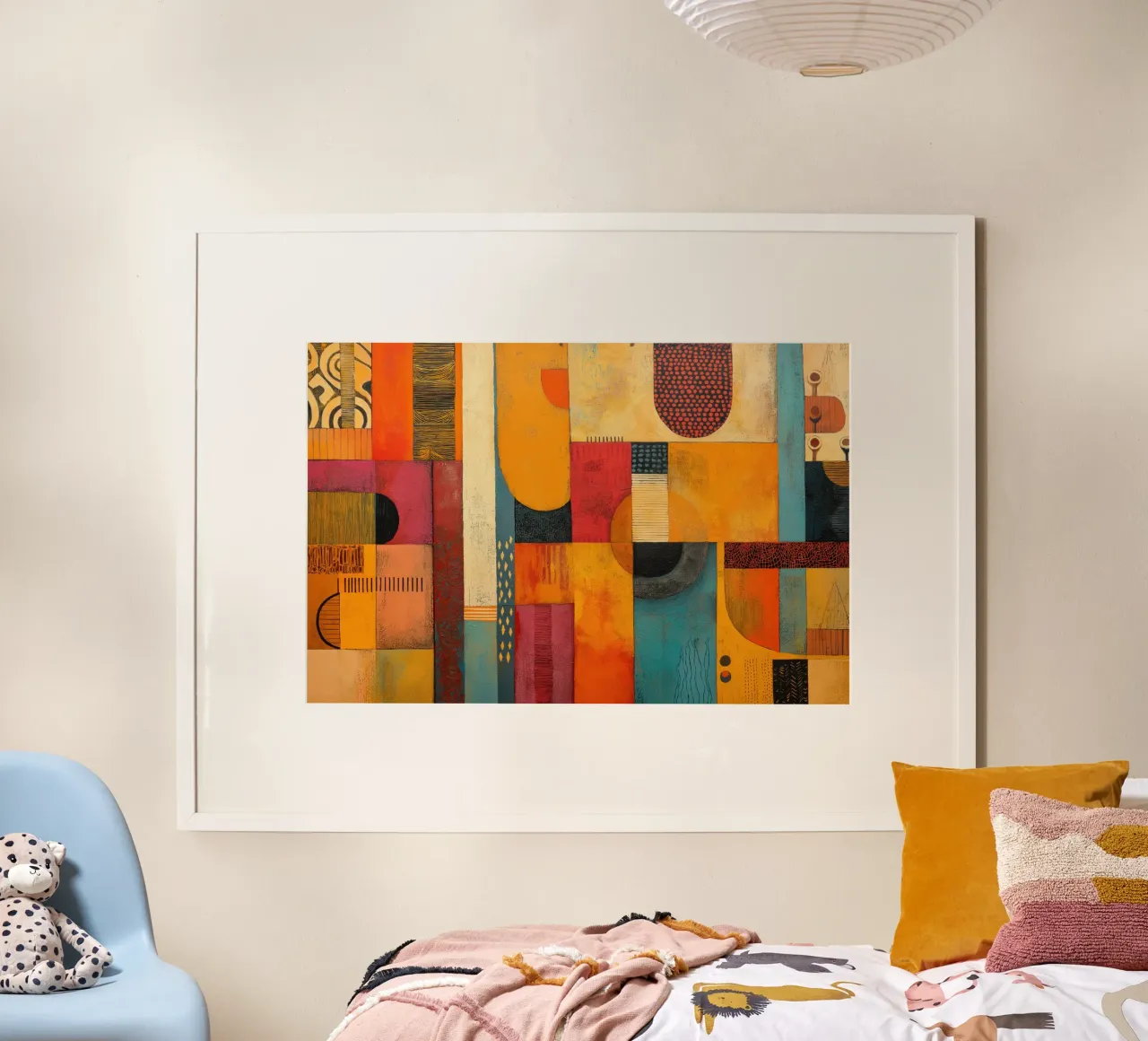 Abstract Afrika poster by Pictura