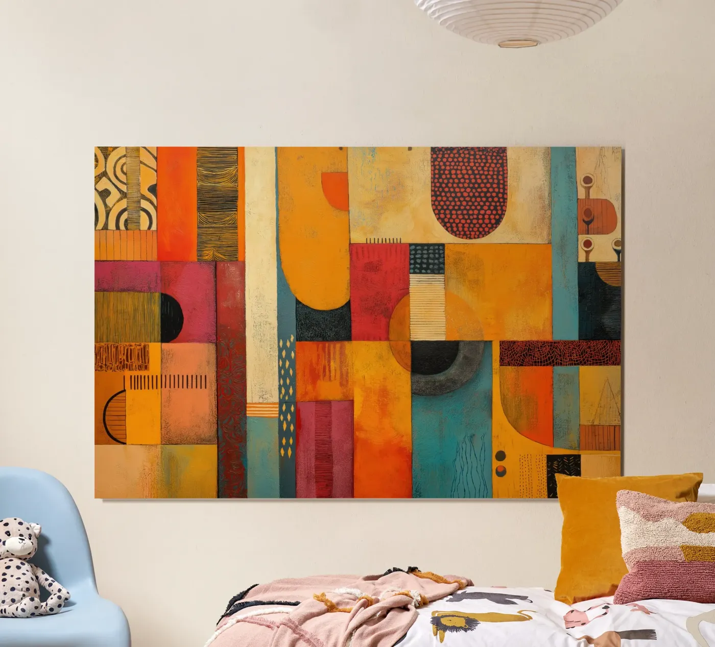 Abstract Afrika poster by Pictura