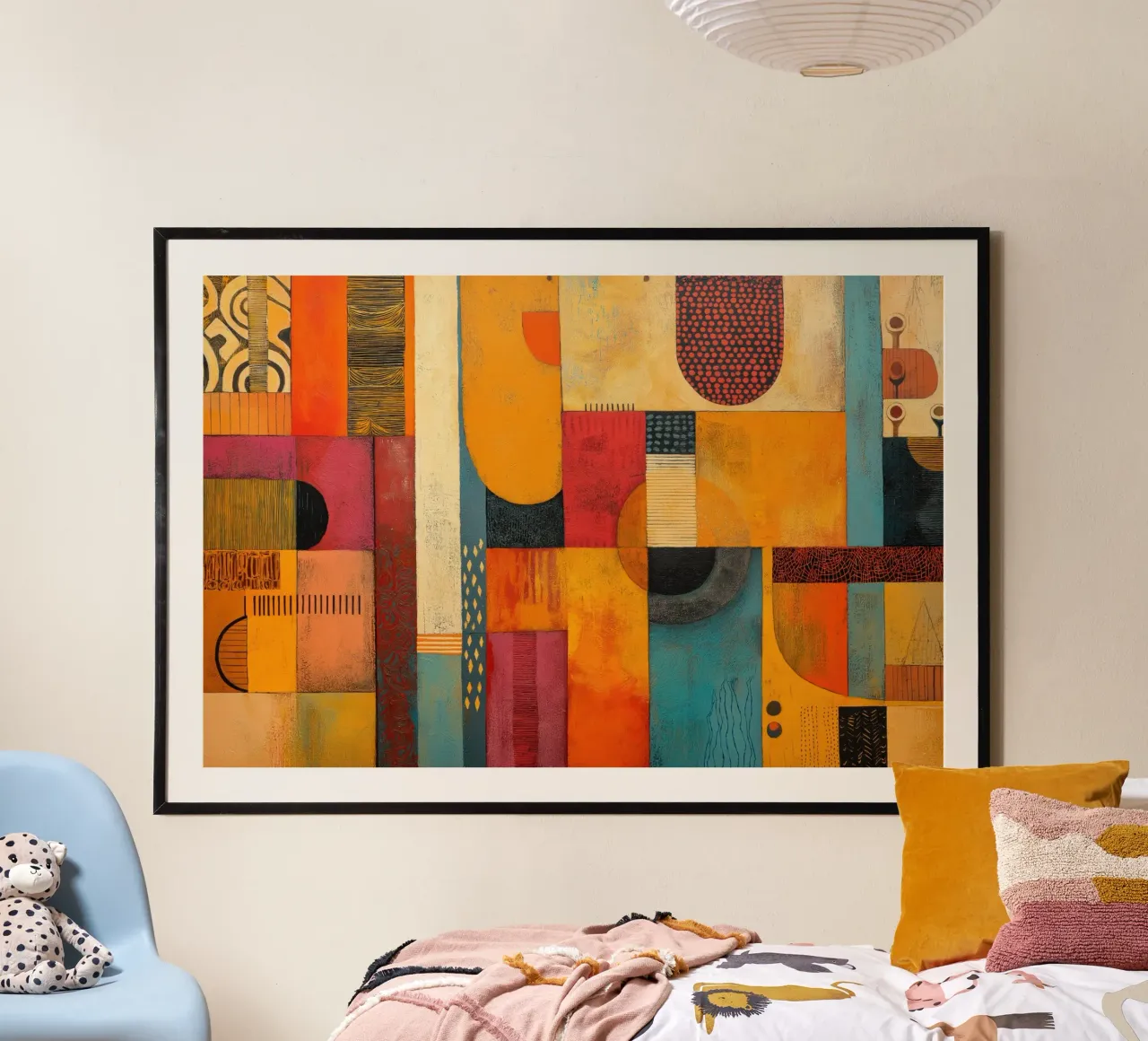 Abstract Afrika poster by Pictura