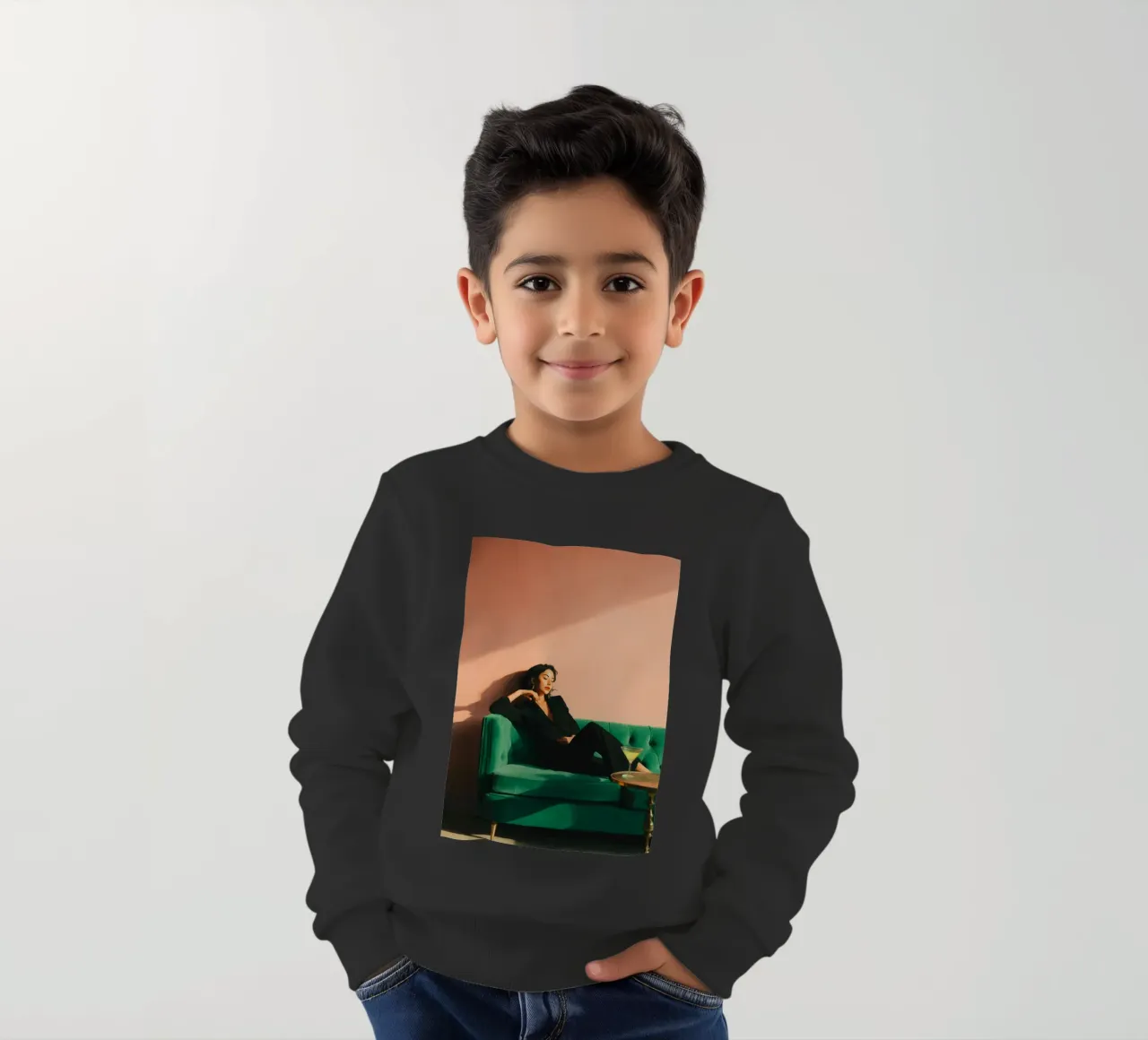 Velvet Pause II felpa bambino da Clara August