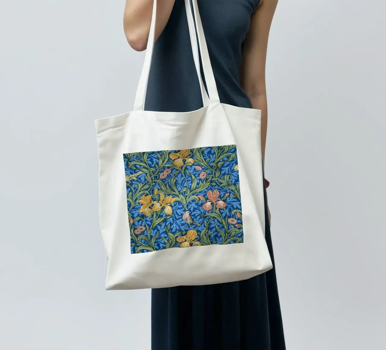 Iris borsa in juta da lennytravers