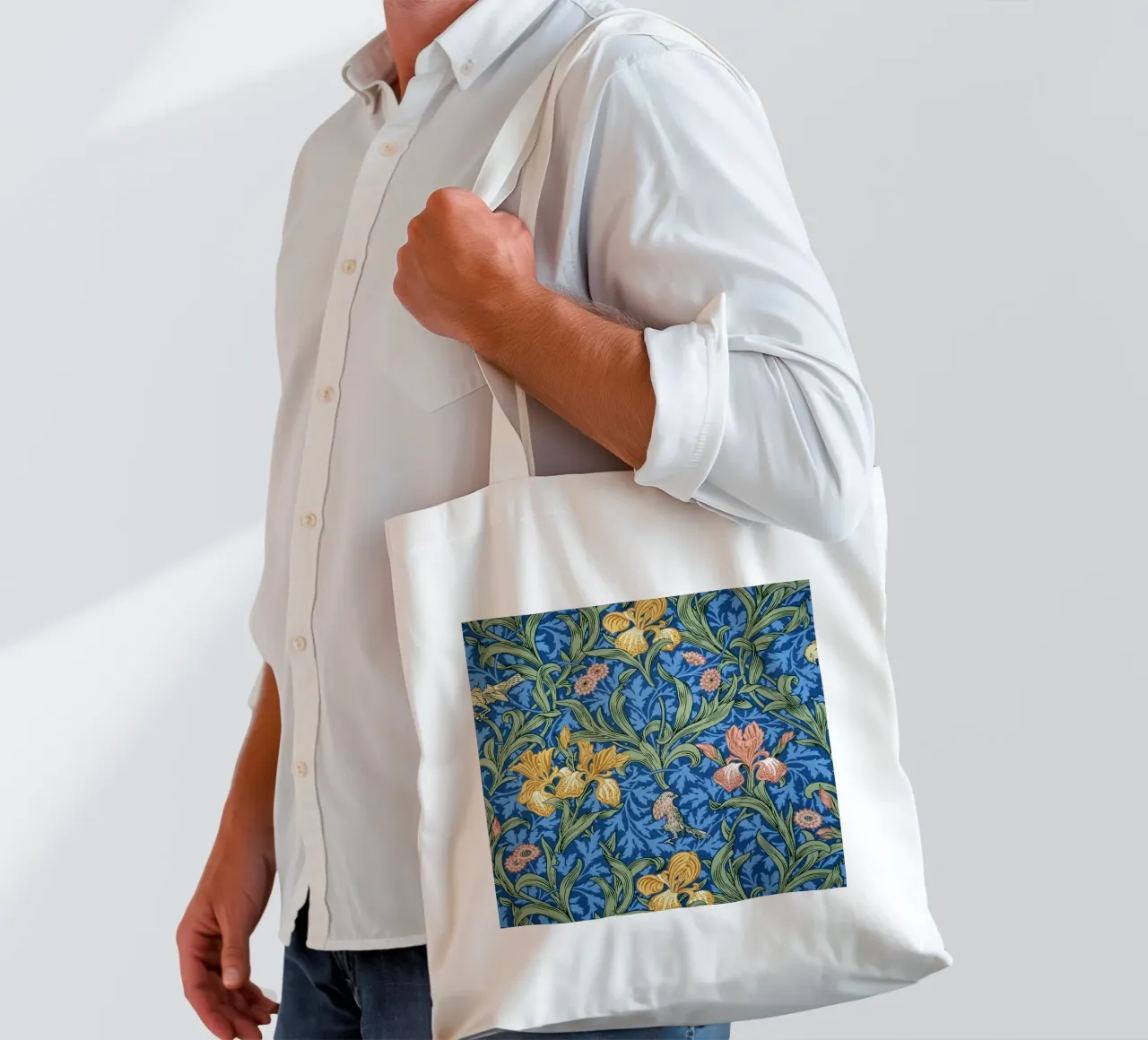 Iris borsa in juta da lennytravers